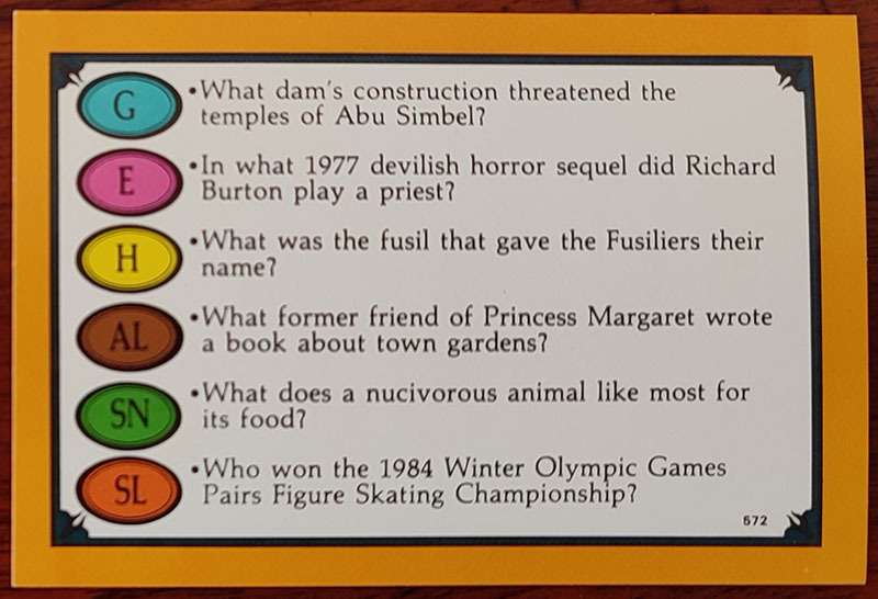 *RARE* Chad Valley The 64,000 Question Board Game 