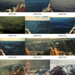 Beaufort Scale - Seas 1-12 3x4