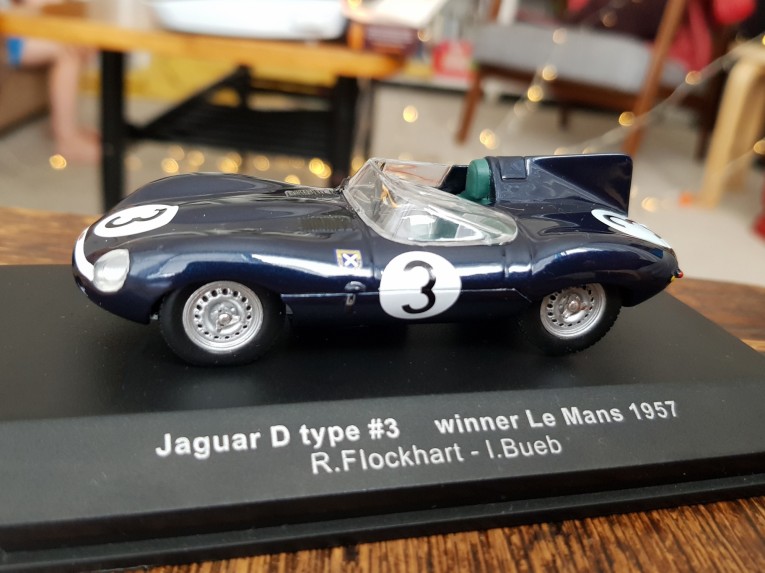 Ecurie Ecosse Jaguar D Type #3 Le Mans 1957 Model